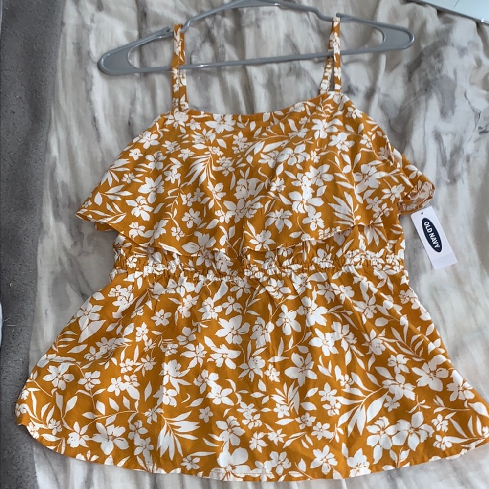 Old Navy Floral Tank Top